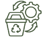 Fully underground infrastructure network icon