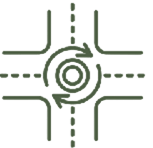 Fibre-optic-ready utility conduits icon